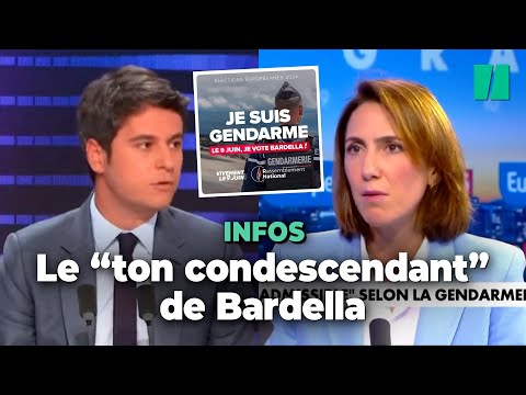 Attal accuse Bardella de « faire la leçon » au directeur de la gendarmerie