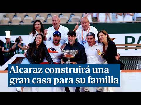 Carlos Alcaraz: el campeón que ha ganado 30 millones y que construirá una gran casa para su familia