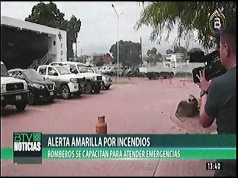 23062022   BOMBEROS SE CAPACITAN PARA ATENDER EMERGENCIAS   BOLIVIA TV