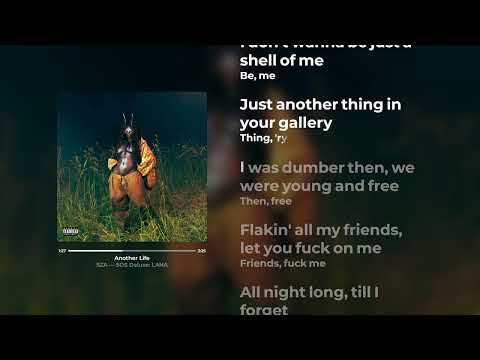 SZA - Another Life (Lyrics)