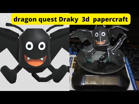 dragonquestDraky3dpaperc
