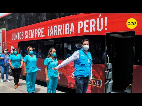 FPF brindó el bus de la Selección Peruana para el personal médico
