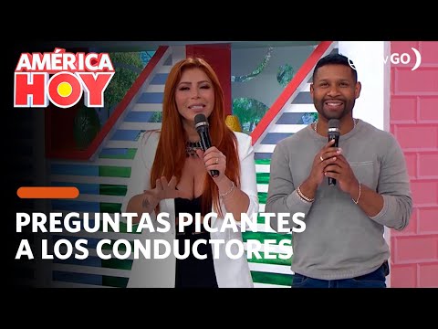 América Hoy: Preguntas picantes a los conductores de América Hoy (HOY)