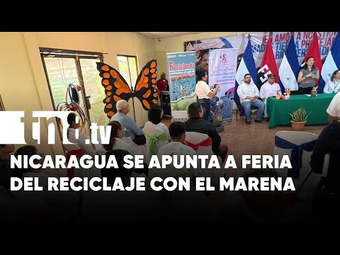 Interesante y productiva feria en Nicaragua por el Día Internacional del Reciclaje - Nicaragua