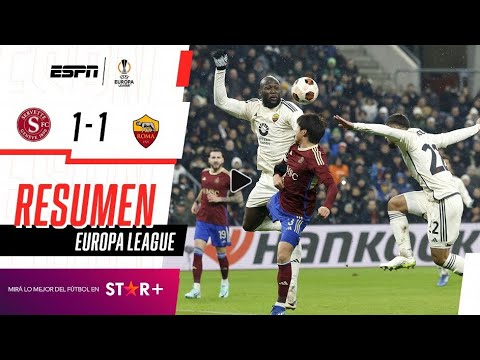 ¡GOL DE LUKAKU Y EMPATE DE LA LOBA DE MOU EN GINEBRA! | Servette 1-1 Roma | RESUMEN