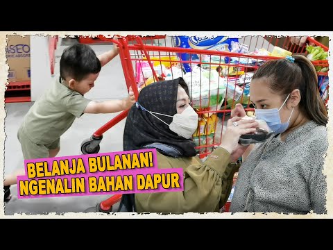 BELANJA BULANAN || PERKENALAN BAHAN DAPUR!