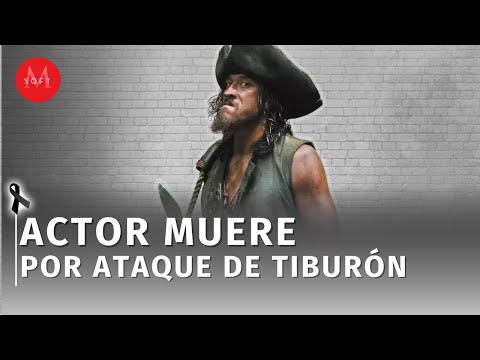 Muere actor de ‘Piratas del Caribe’ tras ser atacado por un tiburón