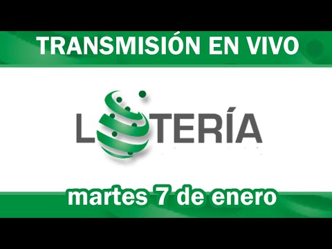 Lotería Nacional en VIVO / martes 7 de enero 2019