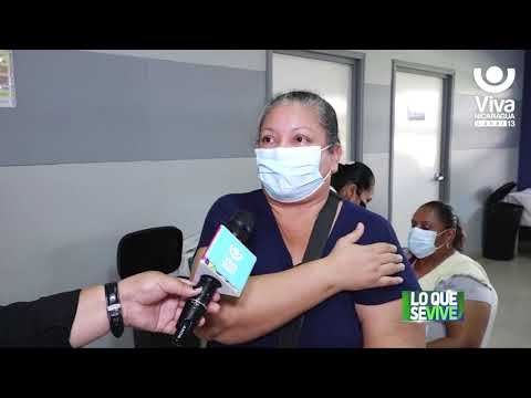 Pacientes del Hospital Manolo Morales son inmunizados contra la Covid-19