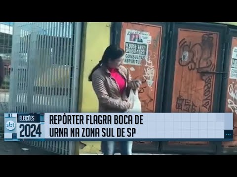 Reportagem do SBT flagra boca de urna na zona sul de SP | SBT nas Eleições 2024