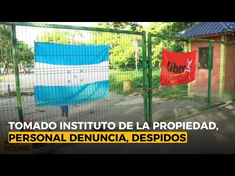 Tomado instituto de la propiedad, personal denuncia, despidos injustificados