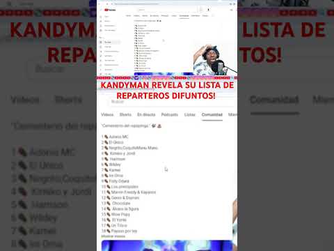 KANDYMAN REVELA SU LISTA DE REPARTEROS DIFUNTOS . #cubanosenmiami #musicarepartera #viral