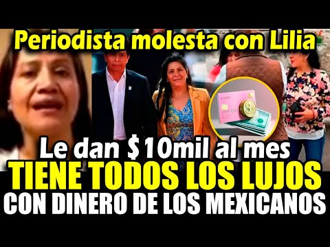 Periodista Mexicana furiosoa x esposa de Castillo lleva vida de Lujo en Mexico con pensión de $10mil