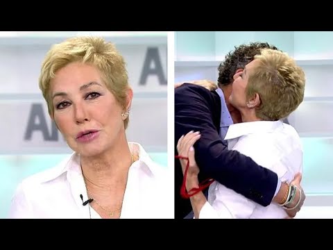 Emotivo regreso de Ana Rosa Quintana al programa de AR en telecinco con Joaquín Prat