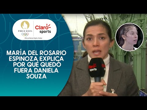 Taekwondo #Paris2024 | María del Rosario Espinoza explica por qué quedó fuera Daniela Souza