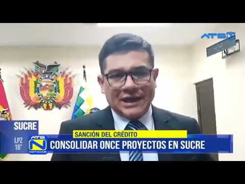 Se consolidan Bs 43 millones para once proyectos en Sucre