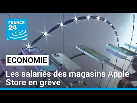 France : les salariés des magasins Apple Store en grève • FRANCE 24
