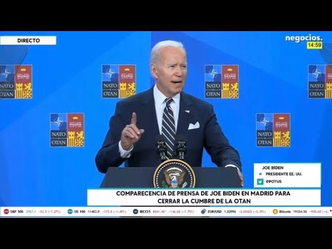 Biden hace alarde de la fuerza de la OTAN en el cierre de la cumbre
