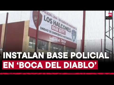 SJL: Ministro del Interior anunció instalación de base policial en 'Boca del Diablo' en Huáscar