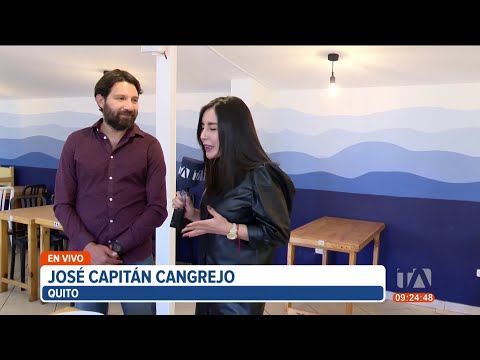 Capitán Cangrejo es una hueca en Quito que ofrece gastronomía de cangrejos