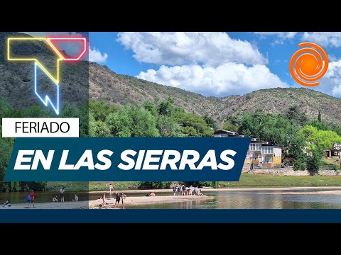 Turistas disfrutaron del río en el inicio del fin de semana largo