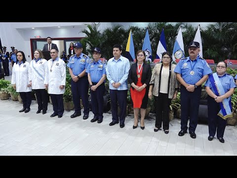 Policía Nacional y CNU inauguran la Universidad en Ciencias Policiales Leonel Rugama
