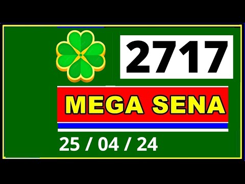 Mega sena 2717 - Resultado da Mega Sena Concurso 2717