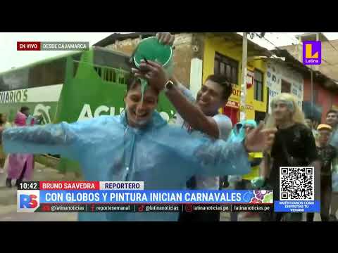 Carnavales en Cajamarca: una entretenida festividad cultural