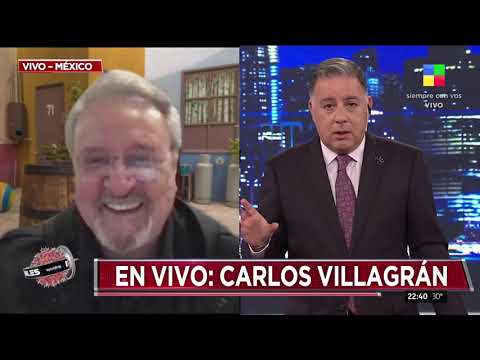 Carlos Villagrán habló de su lanzamiento a la carrera política