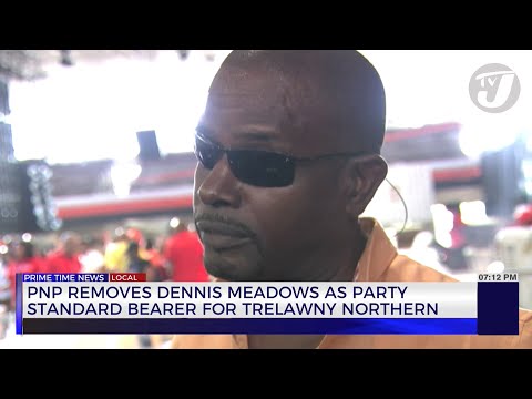 PNP Removes Dennis Meadows as Party Standard Bearer for Trelawny Northern | TVJ News