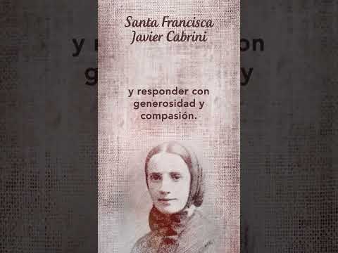 Oración a Santa Francisca Javier Cabrini #SantoDelDía  #TeleVID #Shorts