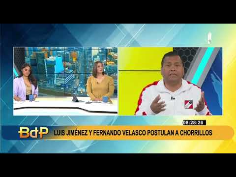 Voto Responsable: Luis Jiménez y Fernando Velasco explican sus propuestas para Chorrillos