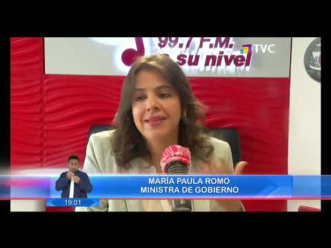 Ministra María Paula Romo acudirá a la asamblea si la llaman a juicio político