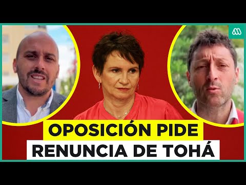 ¿Acusación constitucional?: Oposición pide la renuncia de Ministra Tohá por crisis de seguridad