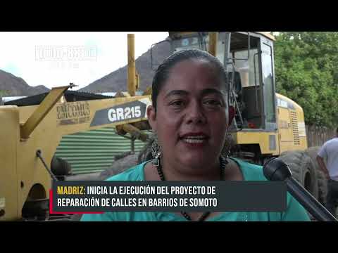 Darán mantenimiento a las calles y caminos rurales en la ciudad de Somoto - Nicaragua