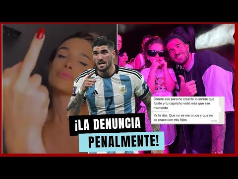 Los fuertes mensajes de Camila Homs contra Rodrigo de Paul y Tini Stoessel