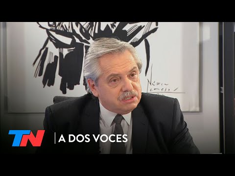 Alberto Fernández: No hay cuarentena porque supone el encierro total: eso no existe | A DOS VOCES