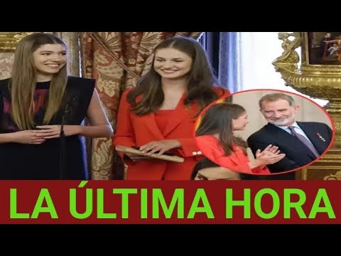 BOMBA!! Las palabras reveladoras de la Infanta Sofía a Leonor durante el discurso a su padre
