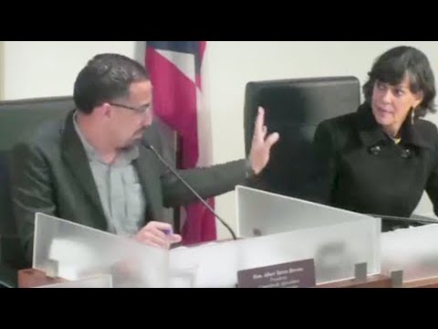 Senador Albert Torres Berríos salta reglamento en una vista y se forma discusión
