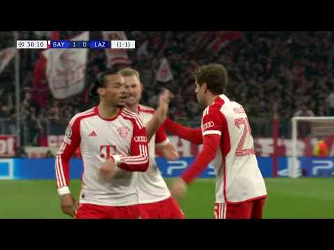 Harry Kane (39') Bayern Munich vs Lazio | UEFA Champions League RO16 Leg 2