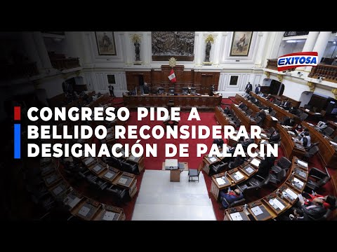 ??Congreso pide a Guido Bellido reconsiderar designación de Julián Palacín en Indecopi