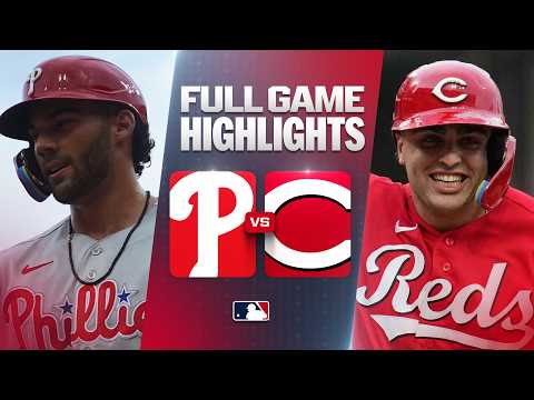 PHILLIES vs REDS: Official Full 경기 하이라이트 (July 8) | 2026 MLB Season