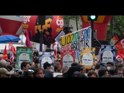 1er-Mai : 121.000 manifestants en France selon les autorités, «plus de 200.000» selon la CGT