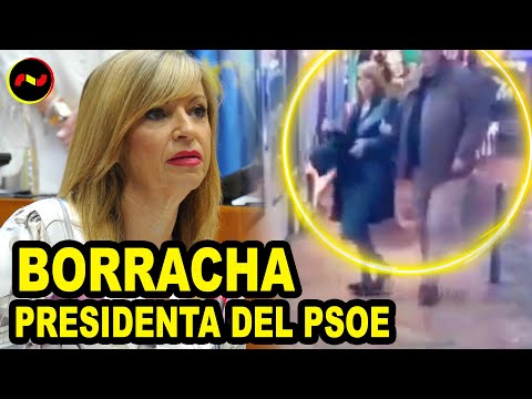 Presidenta socialista PILLADA BORRACHA en Extremadura