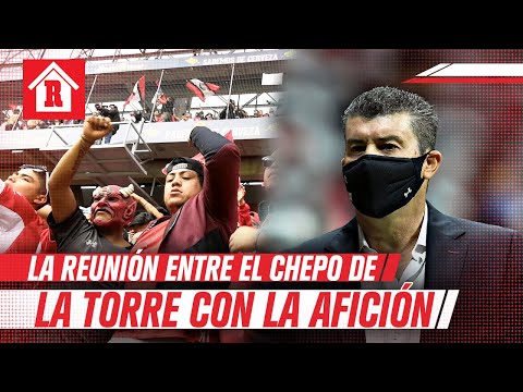 Así fue la reunión que sostuvo el Chepo de la Torre con la afición