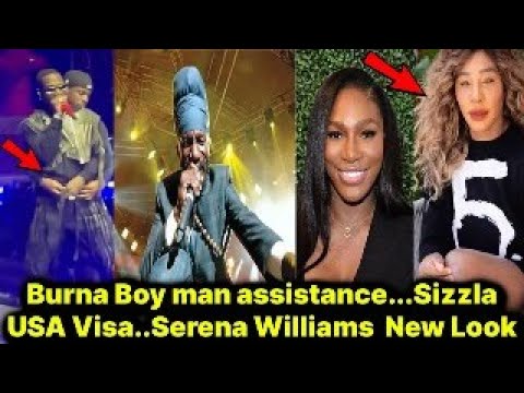Serena Williams New Look / Sizzla Gets USA Visa / Burna Boy Man Antics / Jamaica Lotto Winner Outfit