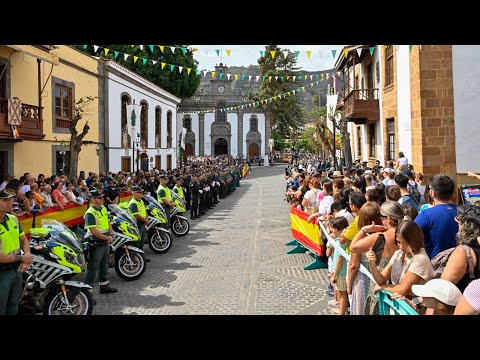 La Guardia Civil de Las Palmas celebra los actos del día del Pilar en la Villa de Teror