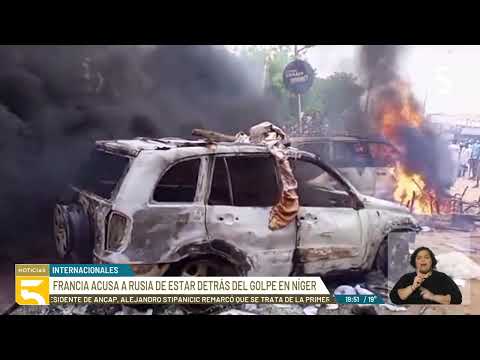 Seis días después del golpe de Estado en Níger, Francia inició la evacuación de sus ciudadanos