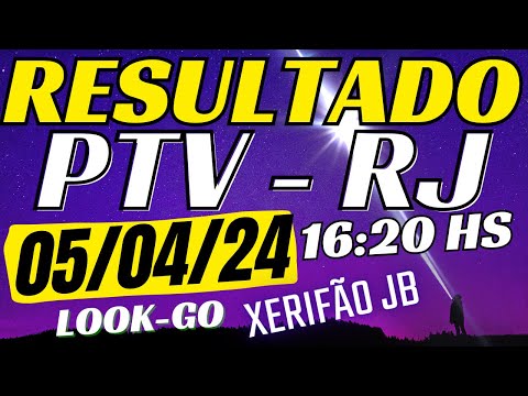Resultado do jogo do bicho ao vivo - PTV - Look - 16:20 05-04-24