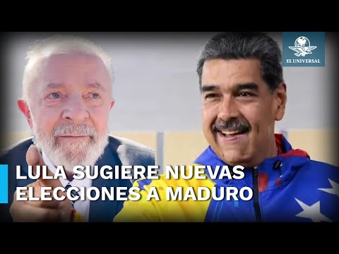 Presidente de Brasil plantea convocar a nuevas elecciones en Venezuela